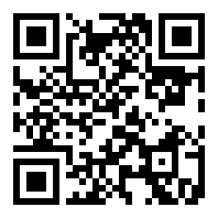 QR code encoding the transparent Zcash address as a zcash: payment URI